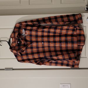 Chicago Bears Flannel Button Down Shirt. Size XL